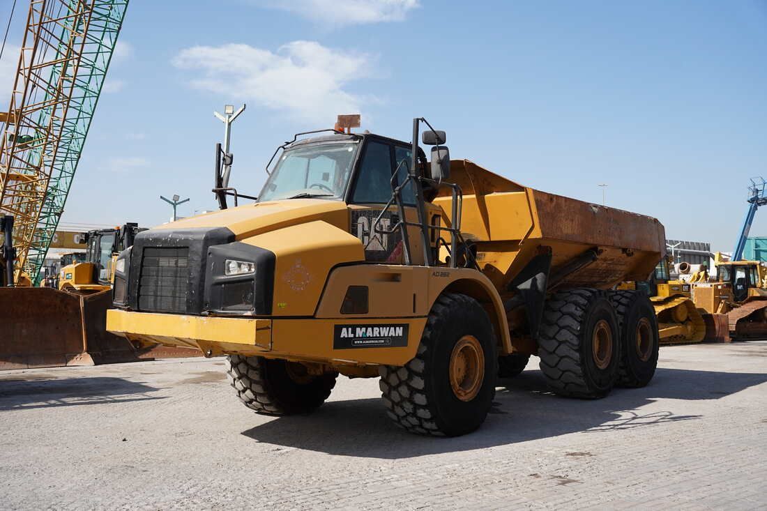 2011 Caterpillar 740B Articulated Hauler for Sale-front left view