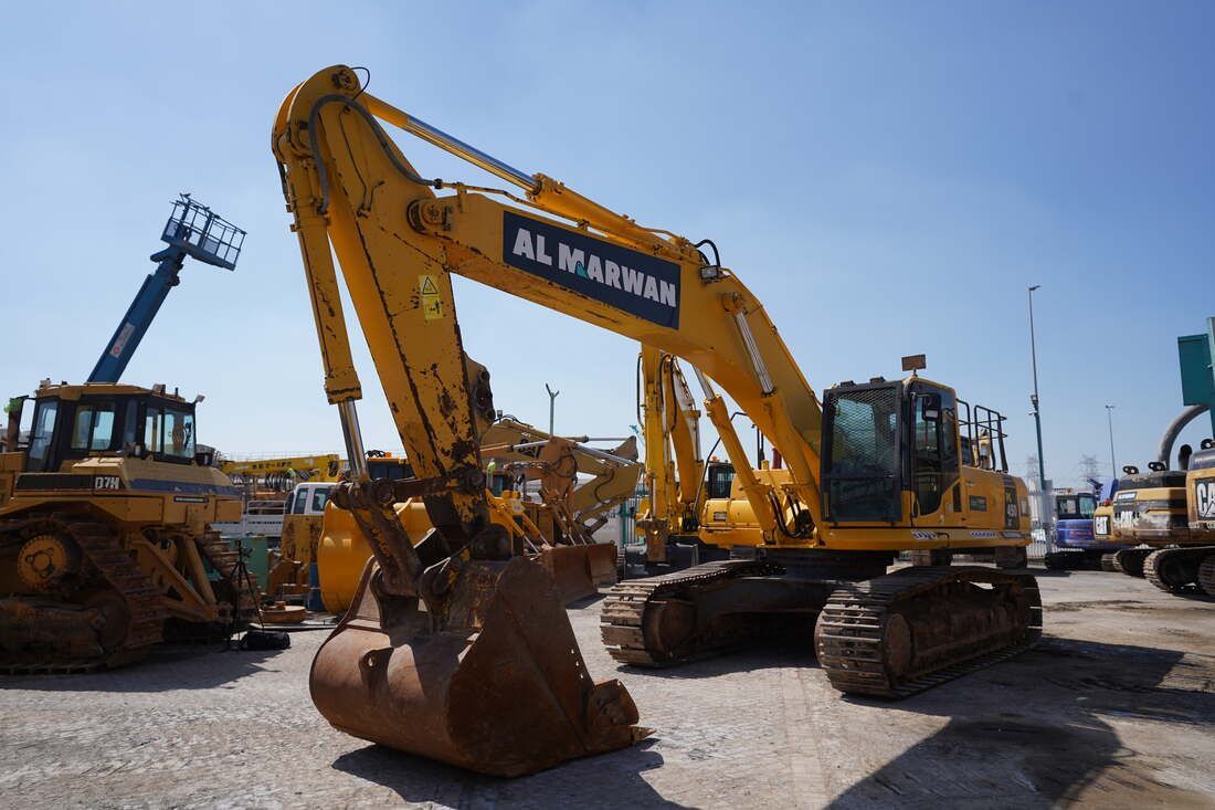2017 Komatsu PC450LC-8 - Reliable Excavator for Sale- Front-left-view