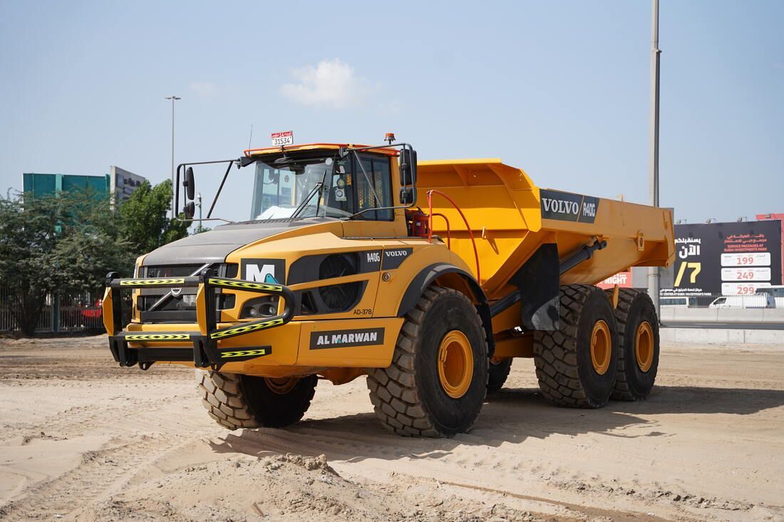 Rent Large 40-Ton Articulated Dump Trucks| Al Marwan