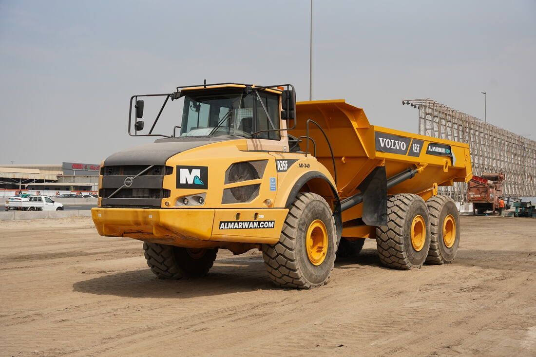 Rent 35-Ton Articulated Dump Trucks | Al Marwan