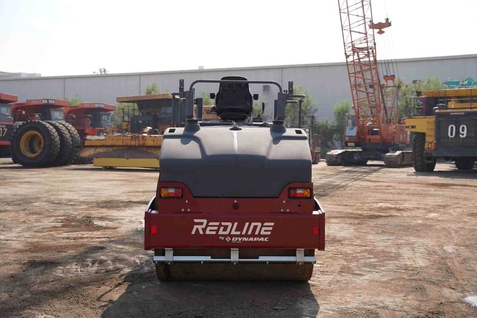 Dynapac Redline DRA90 Double Drum Roller Rear View