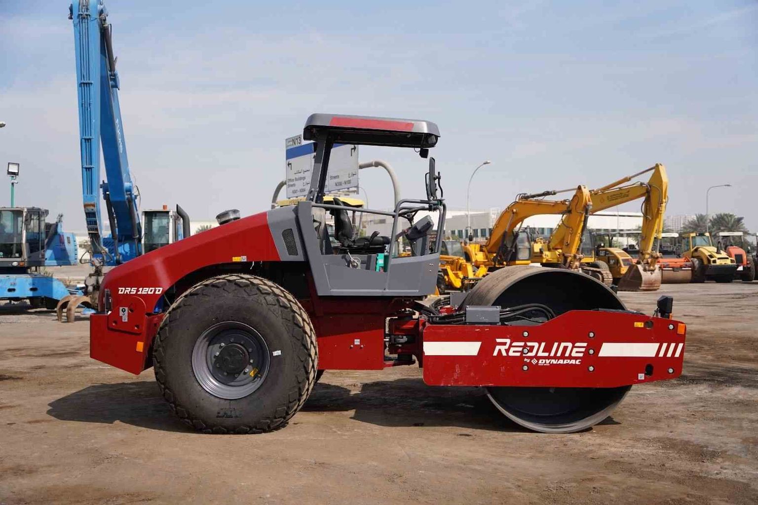 Dynapac Redline DRS120D Single Drum Roller Right View