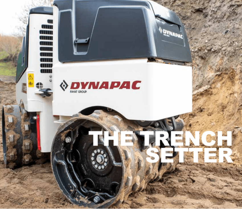 New Dynapac D.ONE Trench Roller | Al Marwan