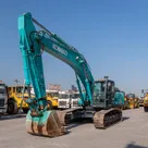 2023 Kobelco SK380XDLC-10 Track Excavator Front Left View