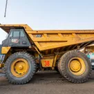 2023 Caterpillar 777 Rigid Dump Truck Left Side View