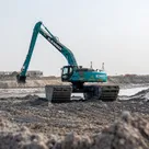 Medium Amphibious Excavators, 38 ton, 17 meters Boom
