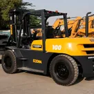 Socma HNF-100 Diesel Forklift Rear Left View