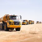 45-Ton Articulated Dump Trucks For Rent | Al Marwan
