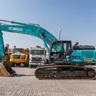 2023 Kobelco SK380XDLC-10 Track Excavator Left Side View