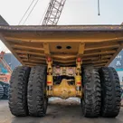 2023 Caterpillar 777 Rigid Dump Truck Rear View