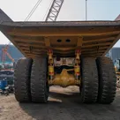 2023 Caterpillar 777 Rigid Dump Truck Rear View