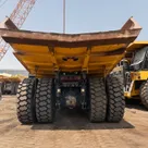 2022 Komatsu HD465-7EO Rigid Dump Truck Rear View