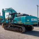 2023 Kobelco SK380XDLC-10 Track Excavator Rear Left View