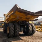 2023 Komatsu HD465-7EO Rigid Dump Truck Rear Left View
