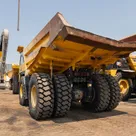 2022 Komatsu HD465-7EO Rigid Dump Truck Rear Left View