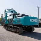 2022 Kobelco SK380XDLC-10 Track Excavator Rear Left View