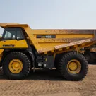 2022 Komatsu HD465-7EO Rigid Dump Truck Left Side View