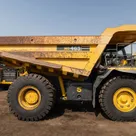 2023 Komatsu HD465-7EO Rigid Dump Truck Right Side View