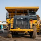 2023 Caterpillar 777 Rigid Dump Truck Front View