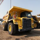 2023 Komatsu HD465-7EO Rigid Dump Truck Front Right View