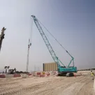 100 ton crawler crane for rent-application image