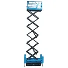 1215ET Electric Crawler Scissor Lift Folded View