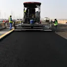 13-ton Asphalt Pavers on action by Al Marwan