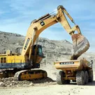 160 ton Excavators, for Rent-on action image