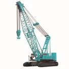 Kobelco CKE1800 crawler crane white background front-left-view