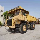 1980 Cat 769C Rigid Dump Truck Front Left View - RD-0184