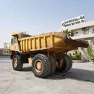 1980 Cat 769C Rigid Dump Truck Rear Left View - RD-0184