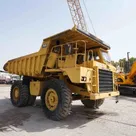 1982 Cat 769C Rigid Dump Truck Front Right View - RD-0152