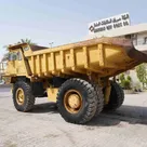 1982 Cat 769C Rigid Dump Truck Rear Left View - RD-0152