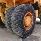 1982 Cat 769C Rigid Dump Truck Undercarriage View - RD-0152