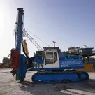 1989 Sennebogen Zeppelin ZR26 with ABI Vibro Hammer Left View - PD-0009