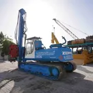 1989 Sennebogen Zeppelin ZR26 with ABI Vibro Hammer Rear Left View - PD-0009