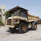 1995 Cat 769C Rigid Dump Truck Front Left View - RD-0187