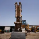 2000 Komatsu PC1600 AP-1 Large Excavator Front View