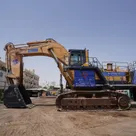 2000 Komatsu PC1600 AP-1 Large Excavator Left Side View
