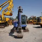 2001 Komatsu PC78UU-6 Mini Excavator Front View