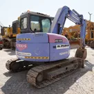 2001 Komatsu PC78UU-6 Mini Excavator Rear Right View