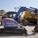 2001 Komatsu PC78UU-6 Mini Excavator Right Side View