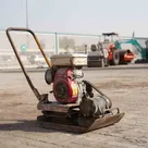 2003 Sakai PC100 Plate Compactor Front Right View - CP-0120