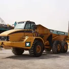 2004 Caterpillar 735 Articulated Dump Truck Front Left View
