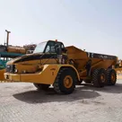 2004 Cat 735 Articulated Dump Truck Front Left View