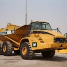 2004 Caterpillar 735 Articulated Dump Truck Front Right View