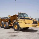 2004 Cat 735 Articulated Dump Truck Front Right View