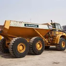 2004 Caterpillar 735 Articulated Dump Truck Rear Right View