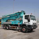 2005 Cifa PA 1206 F8 Concrete Pump on Iveco Trakker 380E37H 6x4 Truck Front Right View - CPM-0204