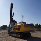 2005 Sennebogen Zeppelin SR35 ABI Mobilram 14-17 Piling Rig Rear Left View - PD-0062